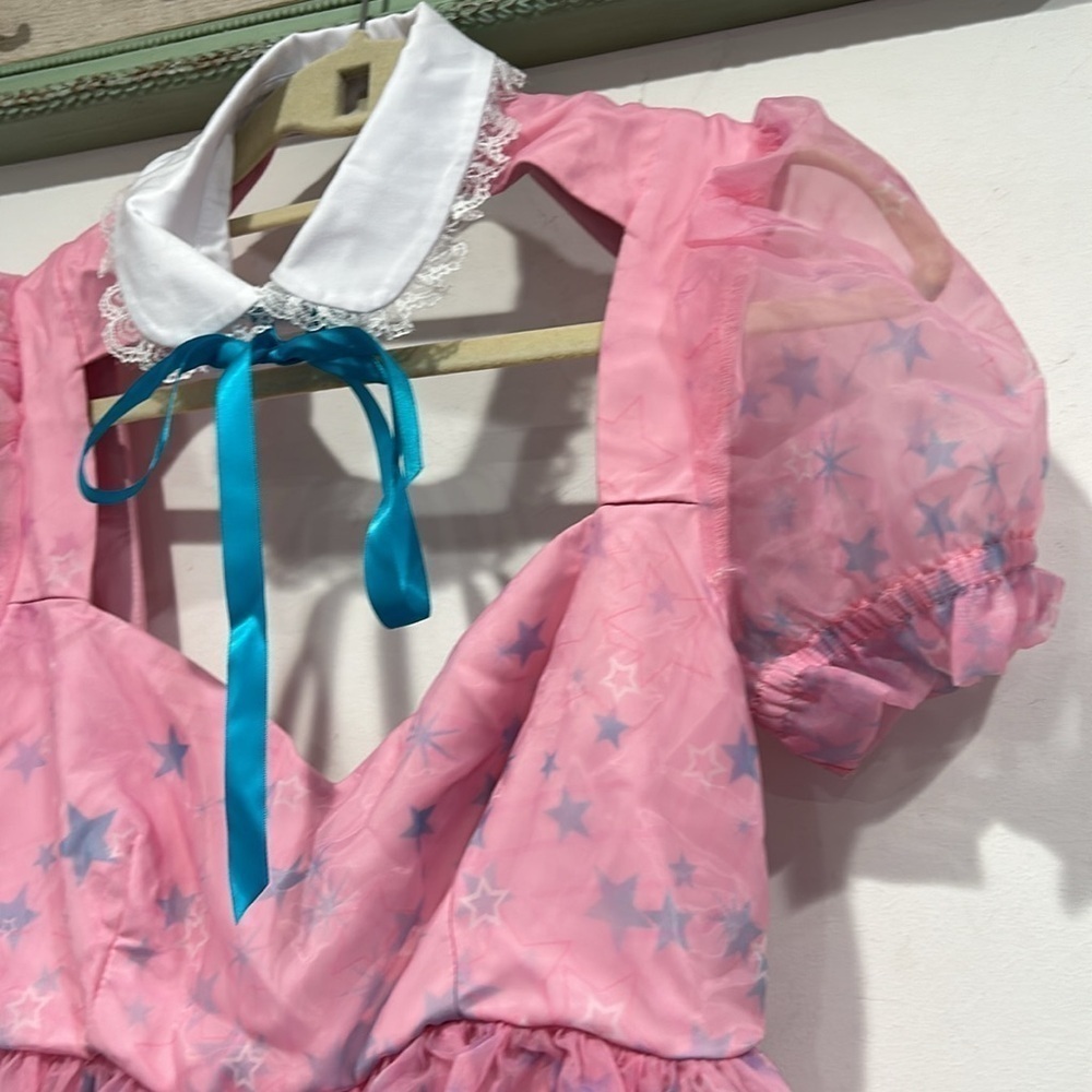 Dolls Kill Hatsune Miku Sound Wave Sweetie Babydoll collar Dress Size Small new - Picture 3 of 6